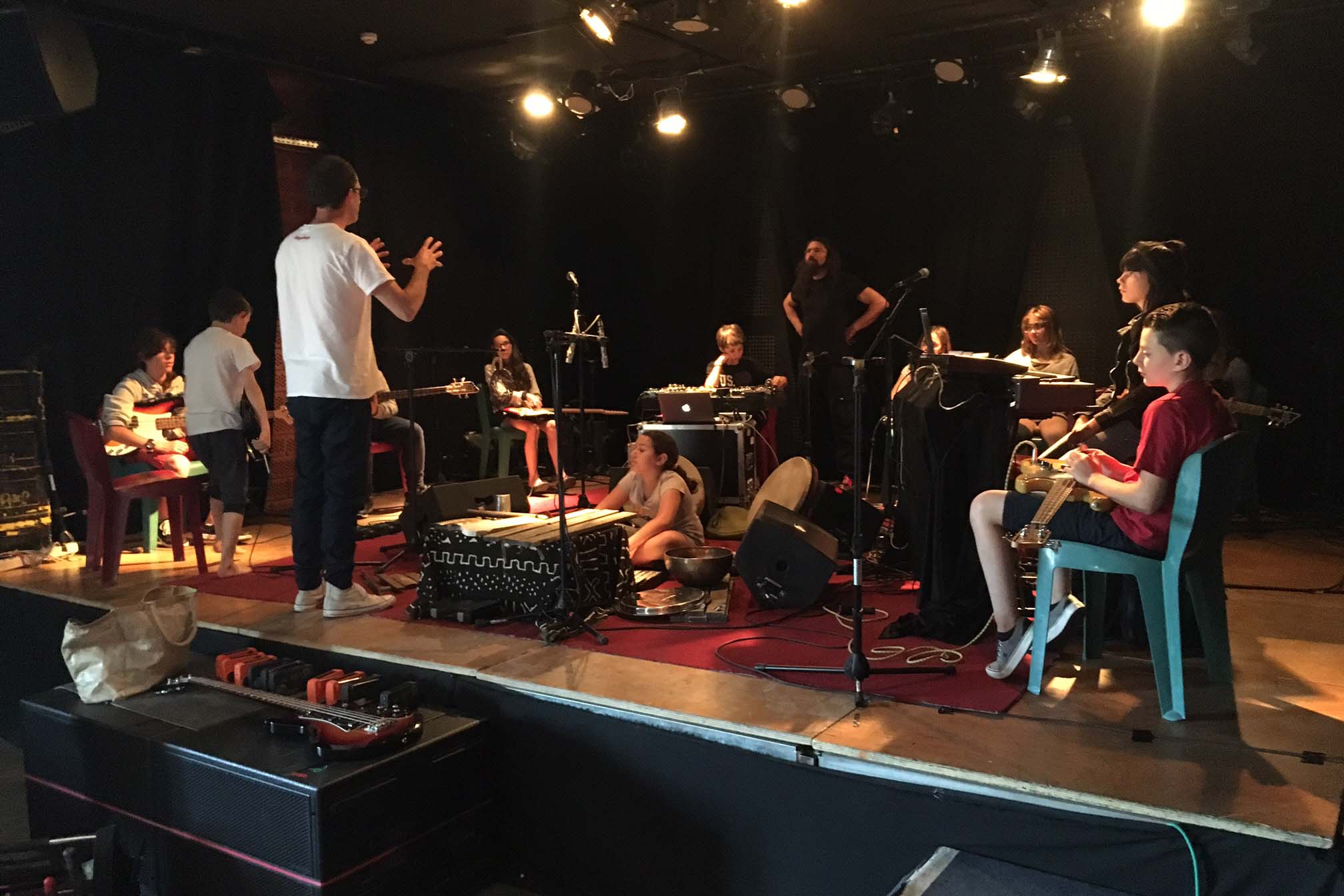 Résidence Loïc Guénin + Eric Brochard + Classe CREA – 14-15 Mai 2018