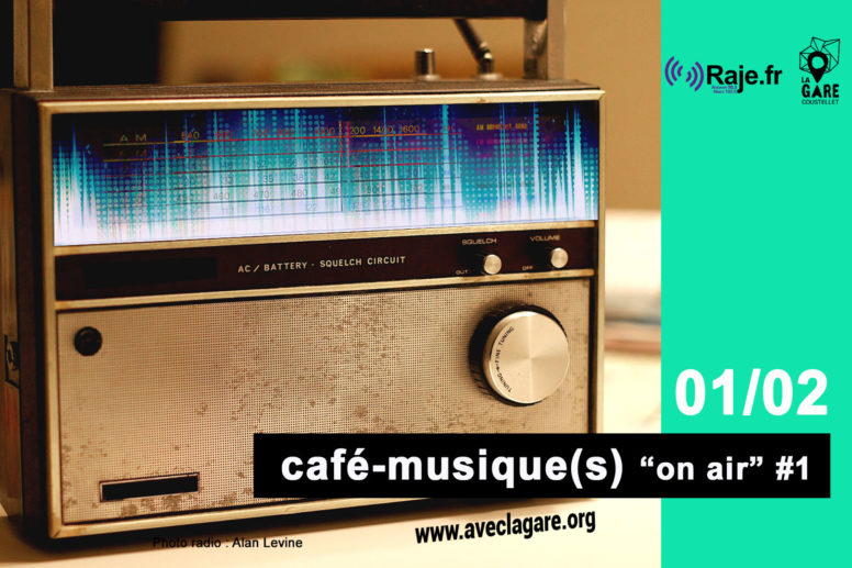 Café-musique(s) « on air » avec RAJE . Podcast ici image