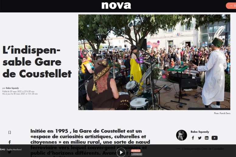 MINUTE PRESSE . Radio Nova . Mars 2021 image