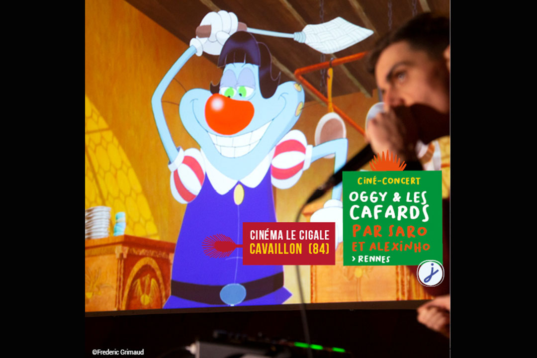 Ciné concert "Oggy & les Cafards" image