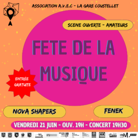 FETE DE LA MUSIQUE - NOVA SHAPERS & FENEK image