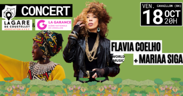 CONCERT FLAVIA COELHO + MARIAA SIGA (La Garance - Cavaillon) image