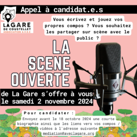 Appel à Candidature / Scène Ouverte du 2.11.2024 image