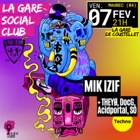 LA GARE SOCIAL CLUB by Elephantz Records /// Techno Party /// image