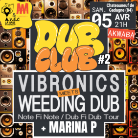 DUB CLUB#2 / VIBRONICS meets WEEDING DUB ft. MARINA P image