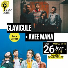 CONCERT CLAVICULE + AVEE MANA image