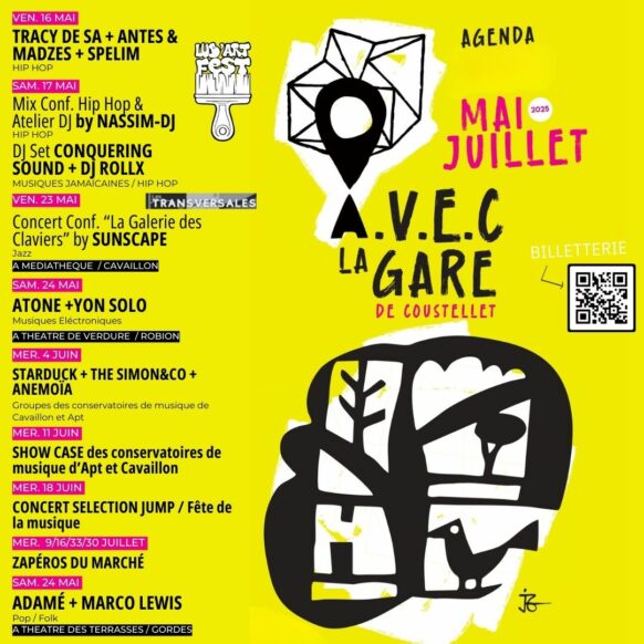 Le programme Musiques Actuelles / Mai – Juillet 2025 image