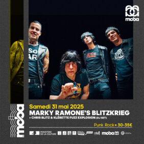 MARKY RAMONE'S BLITZKRIEG @La Moba image
