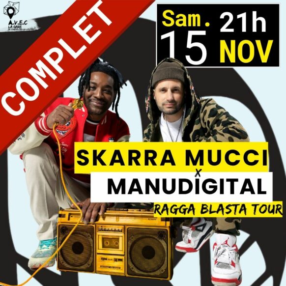 CONCERT SKARRA MUCCI x MANUDIGITAL / COMPLET !!!!! image