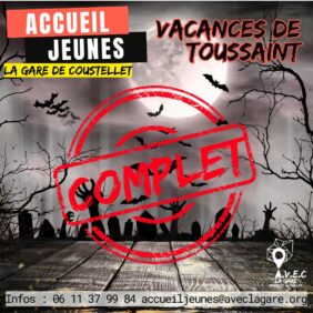 Accueil Jeunes COMPLET pour les vacances de Toussaint 2025 image