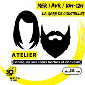 ATELIER "Fabriquer ses soins barbes et cheveux" image