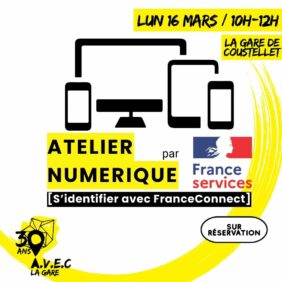 ATELIER NUMERIQUE par France Services image
