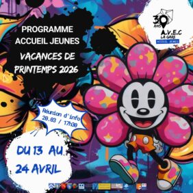 Accueil Jeunes : Programme des vacances de Printemps 2026 image