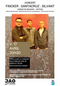 JAO* CONCERT VENDREDI 17 AVRIL image