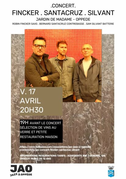 JAO* CONCERT VENDREDI 17 AVRIL image