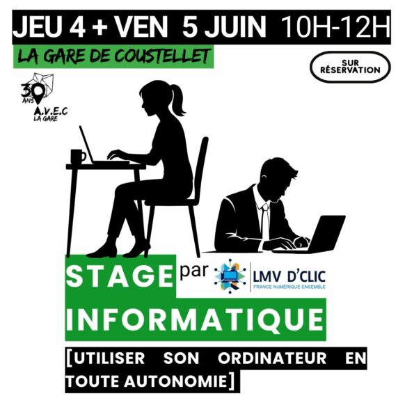 STAGE INFORMATIQUE par LMV D&rsquo;CLIC image