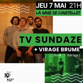 CONCERT TV SUNDAZE + VIRAGE BRUME image