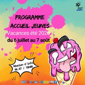 Accueil Jeunes | Vacances d'été 2026 image