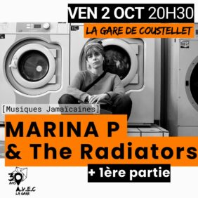 CONCERT MARINA P & THE RADIATORS + 1ère partie lauréat.e Appel à Projet image