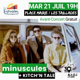 Avant-Concert minuscules / Les Estivales aux Taillades image