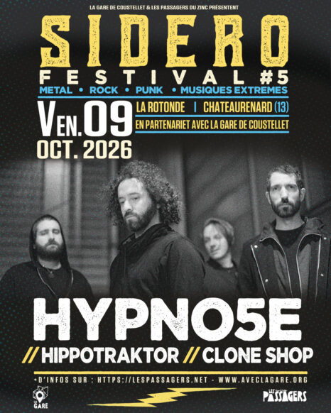 SIDERO FESTIVAL #5 | HYPNO5E + HIPPOTRAKTOR + CLONESHOP image