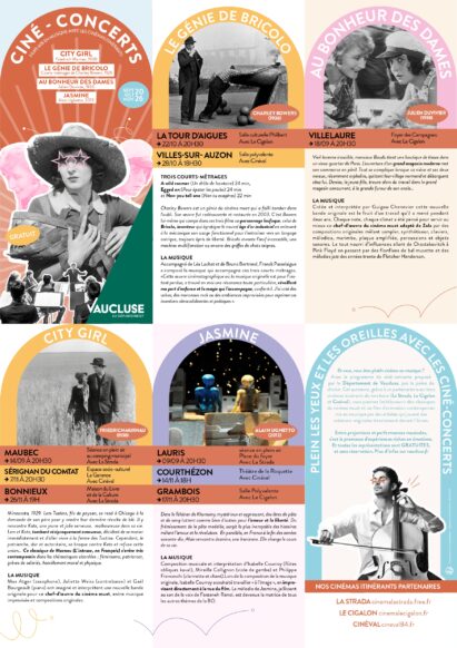 Ciné-Concerts Itinérants | Sept/Oct/Nov image