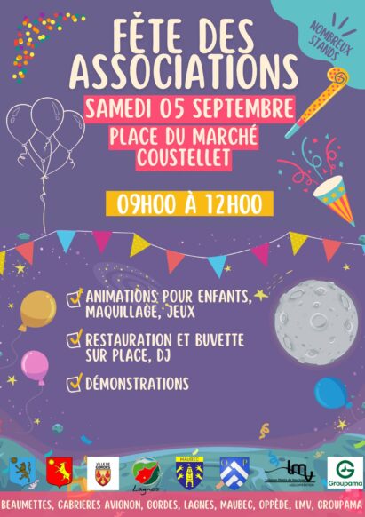 Fête des Associations de Coustellet | Sam 5 Sept image
