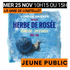 SPECTACLE et ATELIER JEUNE PUBLIC "HERBE DE ROSEE" image